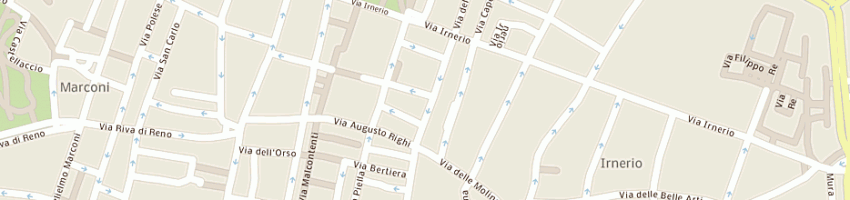 Mappa della impresa beza di atipico srl a BOLOGNA