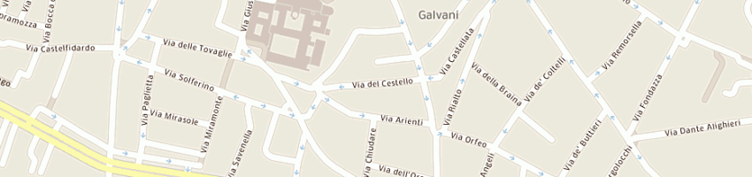Mappa della impresa algo medica srl a BOLOGNA