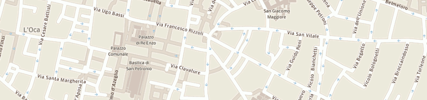 Mappa della impresa rossi maria gladia a BOLOGNA