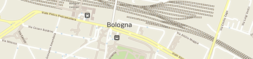 Mappa della impresa bar 2 emme - sas di mezzetti claudio e c a BOLOGNA