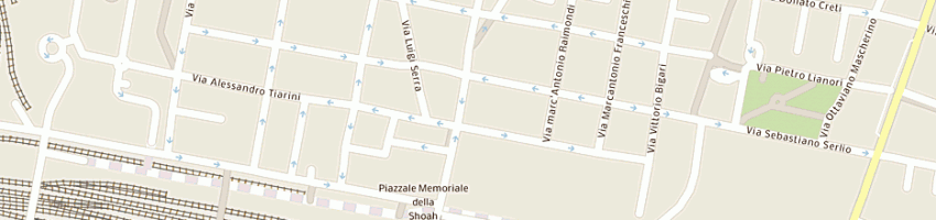 Mappa della impresa farmacia al sacro cuore di penazzi paolo e c sas a BOLOGNA