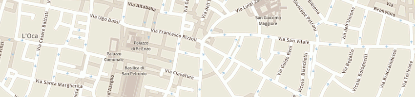 Mappa della impresa lo scrigno di simonetta a BOLOGNA