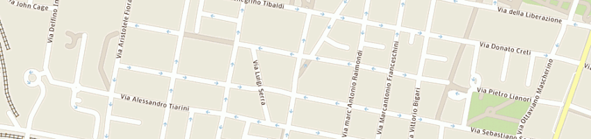 Mappa della impresa centro carni matteotti di rossi alfio a BOLOGNA