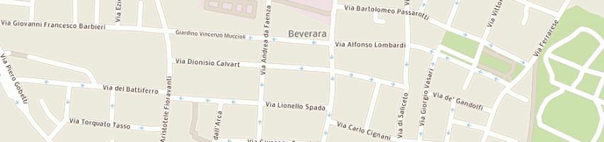 Mappa della impresa buttelli mauro a BOLOGNA