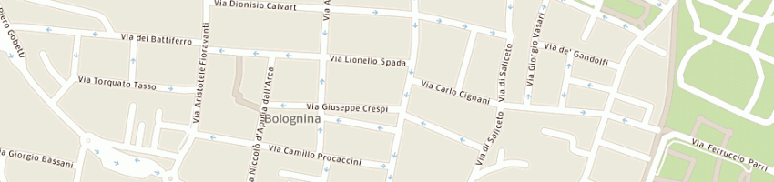 Mappa della impresa scuole pubbliche servizi educativi territoriali pinopinocchio a BOLOGNA