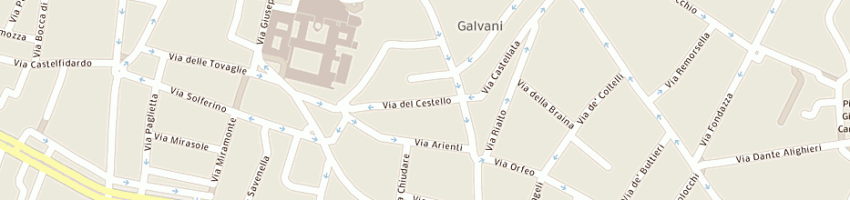 Mappa della impresa monari marco a BOLOGNA