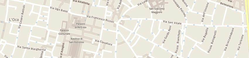 Mappa della impresa gradozero snc a BOLOGNA