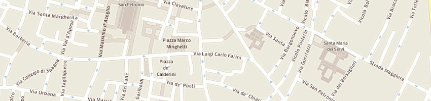 Mappa della impresa ghillini giuseppe a BOLOGNA