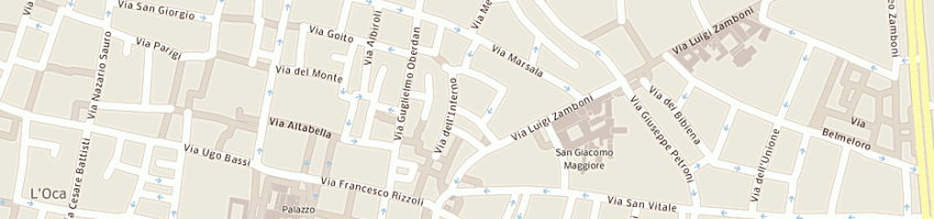 Mappa della impresa excel srl a BOLOGNA