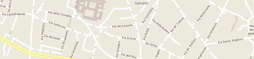 Mappa della impresa antinucci daniele a BOLOGNA