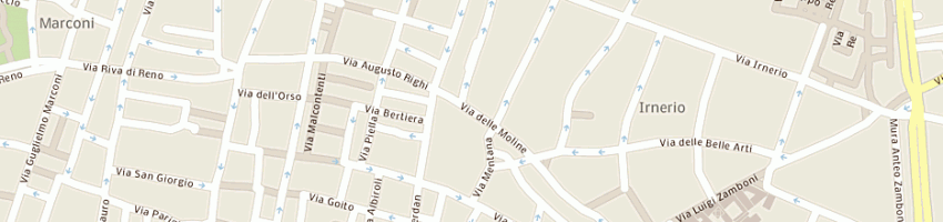Mappa della impresa caffetteria antica bologna sas di martella michele e c a BOLOGNA