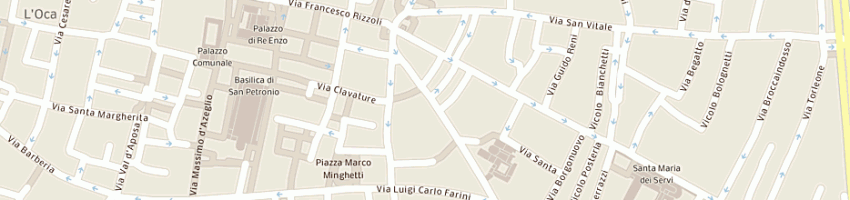 Mappa della impresa conti colectio a BOLOGNA