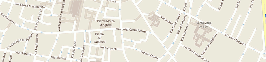 Mappa della impresa laser studio a BOLOGNA