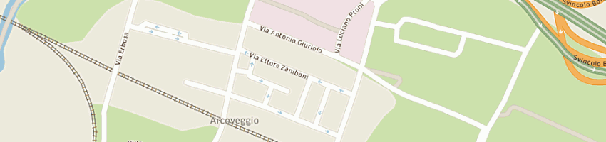 Mappa della impresa pierantoni raffaele a BOLOGNA