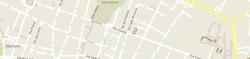 Mappa della impresa studio dott comm ass dott cappelloni dott franceschini dott gondoni a BOLOGNA
