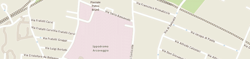 Mappa della impresa azzurro gas srl a BOLOGNA
