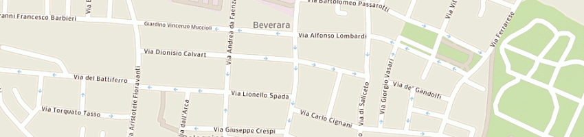 Mappa della impresa bar sorriso ebe a BOLOGNA