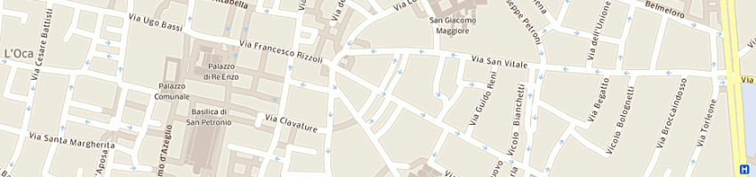 Mappa della impresa ditta mauro villa di maria luisa bernagozzi e figli sas a BOLOGNA