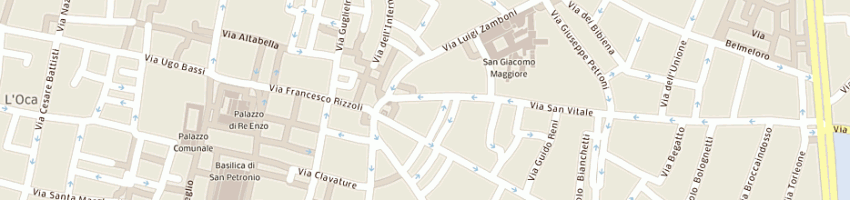 Mappa della impresa new company srl a BOLOGNA