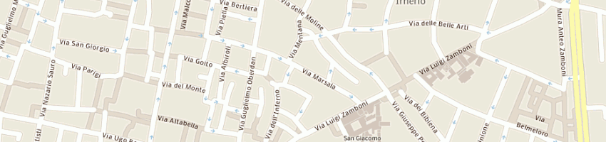 Mappa della impresa marsalino project sas di gaetano lanza e c a BOLOGNA