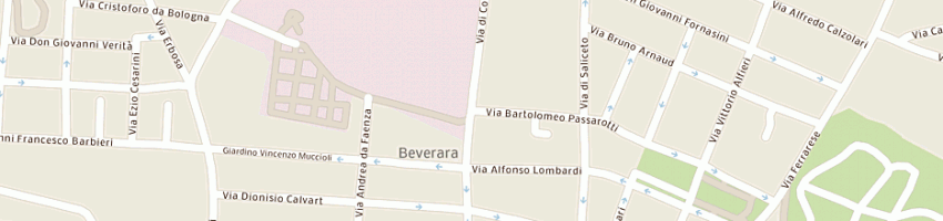 Mappa della impresa pini e pettazzoni (snc) a BOLOGNA