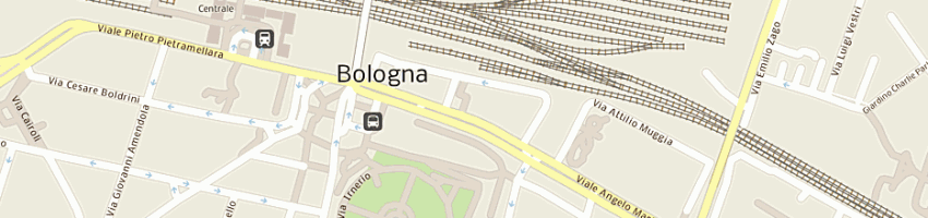 Mappa della impresa anasazienda nazionale autonoma delle strade a BOLOGNA