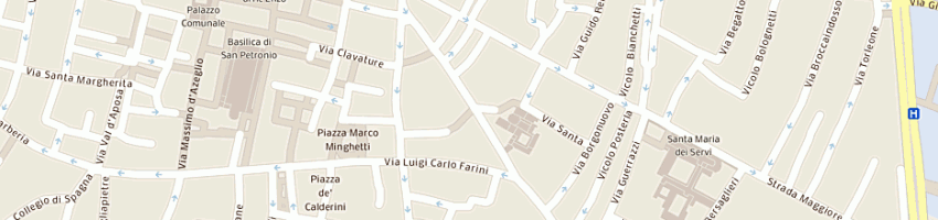 Mappa della impresa cavallucci camillo a BOLOGNA