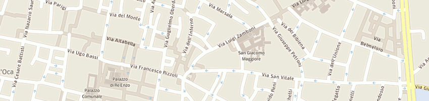 Mappa della impresa banca agricola mantovana a BOLOGNA