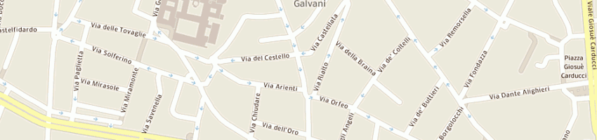 Mappa della impresa bagnolati giancarlo a BOLOGNA