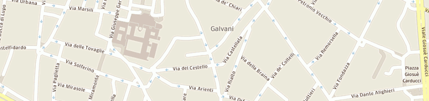 Mappa della impresa cambrini simone a BOLOGNA