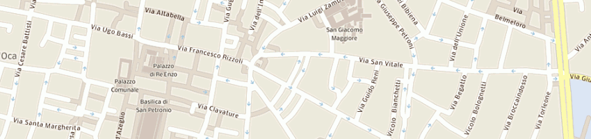 Mappa della impresa la corona di dasana antonio a BOLOGNA