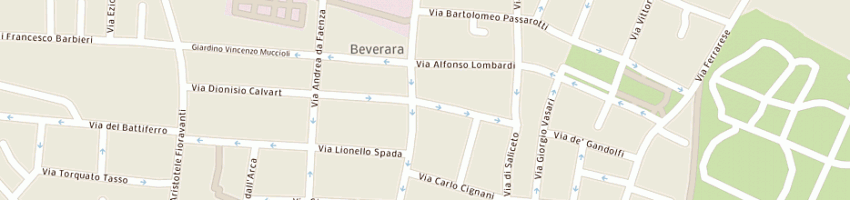 Mappa della impresa bi emme bi snc di mantovani luciano a BOLOGNA