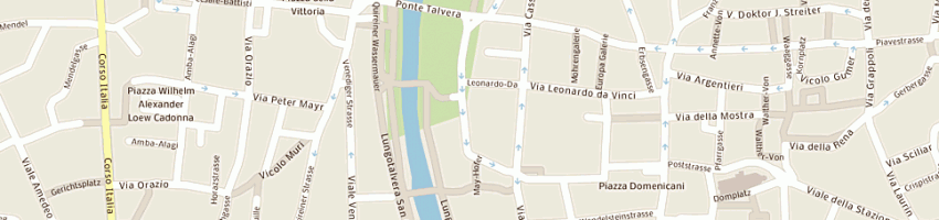 Mappa della impresa binelli alessandra a BOLZANO