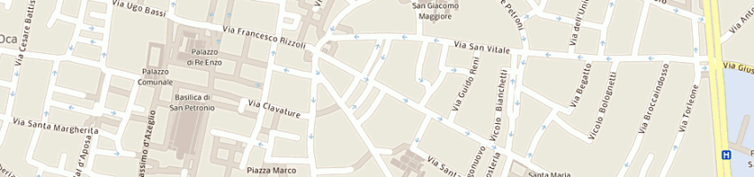 Mappa della impresa roversi giorgio a BOLOGNA