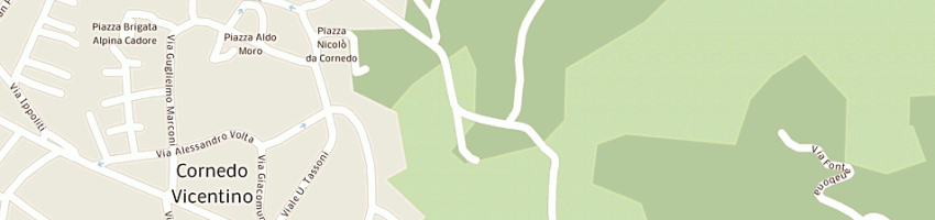 Mappa della impresa ormec spa a CORNEDO VICENTINO