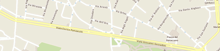 Mappa della impresa ass cult danza urbana a BOLOGNA