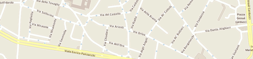 Mappa della impresa be free sas di raspanti franco e c a BOLOGNA