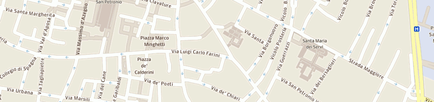 Mappa della impresa lantino salvatore a BOLOGNA