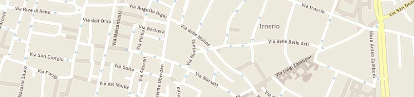 Mappa della impresa veronesi bruno snc di veronesi bruno e c a BOLOGNA
