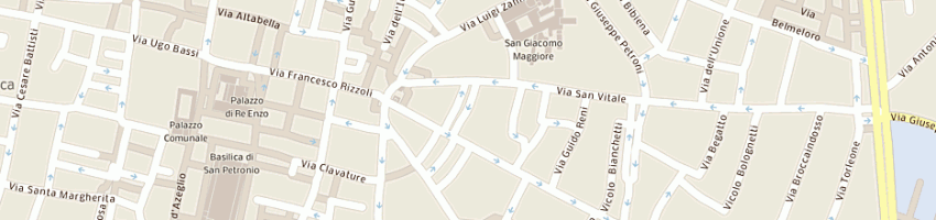 Mappa della impresa fanali fabrizio a BOLOGNA