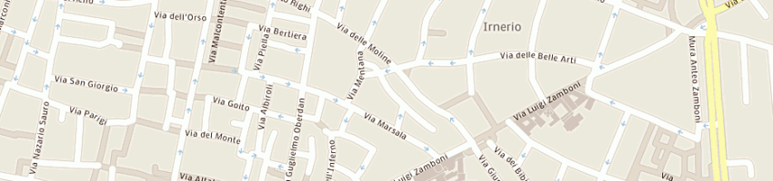 Mappa della impresa zida snc a BOLOGNA