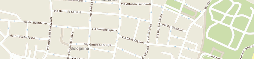 Mappa della impresa istituto s maria di leuca a BOLOGNA