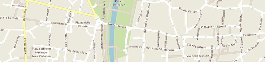 Mappa della impresa zanella arredamenti srl a BOLZANO