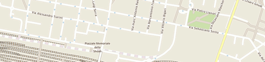 Mappa della impresa triglifo studiassociato - architettura e ingegneria a BOLOGNA