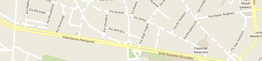 Mappa della impresa biotecnica srl a BOLOGNA