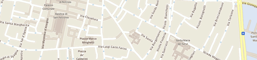 Mappa della impresa bonadies raffaella a BOLOGNA