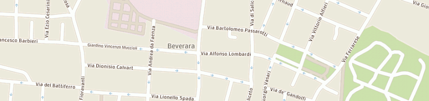 Mappa della impresa nerozzi andrea a BOLOGNA