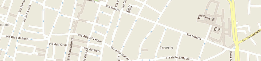 Mappa della impresa cotti aldo a BOLOGNA
