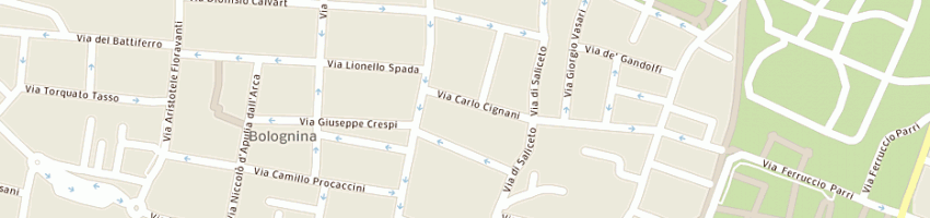 Mappa della impresa qin jianru a BOLOGNA