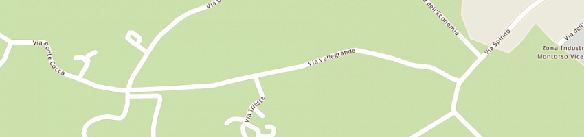 Mappa della impresa cocco gabriele a MONTORSO VICENTINO